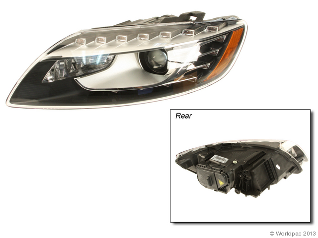 Foto de Conjunto de Faros Delanteros para Audi Q7 2010 2011 2012 2013 2014 2015 Marca Valeo Nmero de Parte W0133-1942273