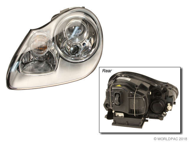 Foto de Conjunto de Faros Delanteros para Porsche Cayenne 2003 2004 2005 2006 Marca Valeo Nmero de Parte W0133-2074968