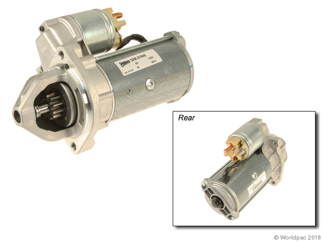 Foto de Motor de arranque para Mercedes-Benz E300 Mercedes-Benz S350 Mercedes-Benz 300SD Marca Valeo Nmero de Parte W0133-2533792