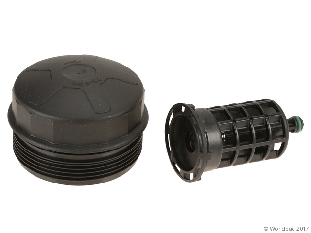 Foto de Cubierta del filtro de aceite del motor para BMW Marca Vaico N�mero de Parte W0133-1837960