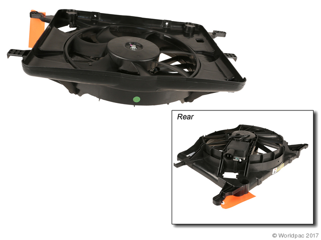 Foto de Montura de ventilador de enfriado de motor para Pontiac Solstice 2008 2009 2007 Saturn Sky 2008 2009 2010 Marca Vdo Nmero de Parte W0133-1870025