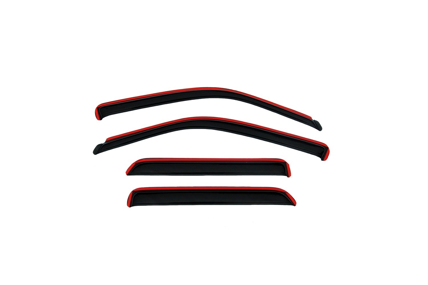 Foto de Cara de la ventanilla de ventilaci�n Ventvisor In-Channel Deflector 4 pc para Ford Focus 2000 2001 2002 2003 2004 2005 2006 Marca VENTSHADE N�mero de Parte 194736