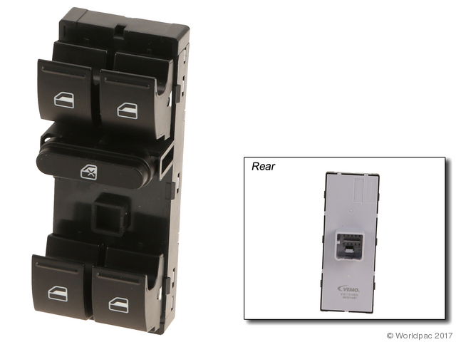 Foto de Interruptor de vidrio elctrico de la puerta para Volkswagen Marca Vemo Nmero de Parte W0133-2060952