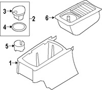 Foto de Consola Central Original para Volvo C70 2008 2009 2010 2011 2012 2013 Marca VOLVO Nmero de Parte 39852711