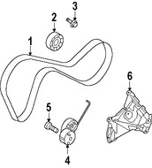 Foto de Rodillo Tensor Original para Volvo Marca VOLVO N�mero de Parte 31401193