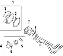 Foto de Empacadura de la bomba de agua del motor Original para Volvo S80 Volvo XC90 Marca VOLVO Nmero de Parte 30720302