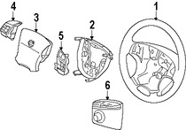 Foto de Interruptor Control de Crucero Original para Volvo S80 Volvo V70 Volvo XC70 Volvo Marca VOLVO Nmero de Parte 31318325