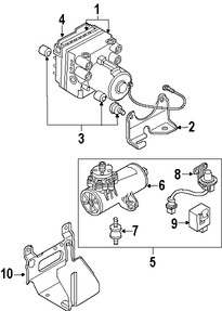 Foto de Rel Frenos ABS Original para Volvo S40 Volvo V40 Volvo 850 Marca VOLVO Nmero de Parte 1323592