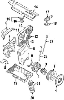 Foto de Polea Tensionadora Correa del Tiempo Original para Volvo S80 2003 2004 2005 Volvo XC90 2003 2004 2005 Marca VOLVO Nmero de Parte 30638276