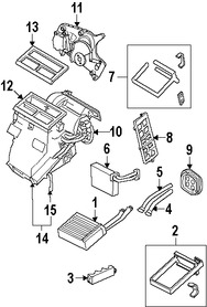 Foto de Actuador de Puerta de Entrada de Aire Original para Volvo V50 Volvo C30 Volvo S40 Volvo C70 Marca VOLVO Nmero de Parte 30733779