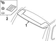 Foto de Alern / Spoiler Original para Volvo V50 2007 2008 2009 2010 2011 Marca VOLVO Nmero de Parte 39998566