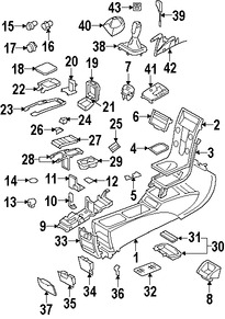 Foto de Carcasa del tomacorriente para accesorios 12 volti Original para Volvo C30 Volvo C70 Volvo S40 Marca VOLVO N�mero de Parte 30791742