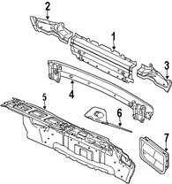 Foto de Panel posterior Original para Volvo C30 2008 2009 2010 2011 2012 2013 Marca VOLVO N�mero de Parte 31217691