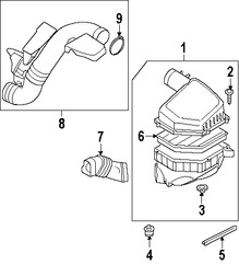 Foto de Perno de Empacadura de Carcasa de Filtro de Aire Original para Volvo Marca VOLVO Nmero de Parte 988151