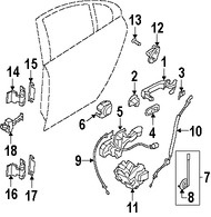 Foto de Varilla de Operaci Original para Volvo XC70 Marca VOLVO Nmero de Parte 39878976