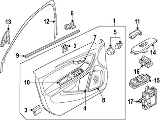 Foto de Cobertor de Altavoz Original para Volvo V60 Volvo V60 Cross Country Volvo S60 Volvo S60 Cross Country Marca VOLVO Nmero de Parte 39868043