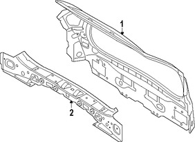 Foto de Panel posterior Original para Volvo V60 2015 2016 2017 Volvo V60 Cross Country 2015 2016 2017 Marca VOLVO N�mero de Parte 31378813