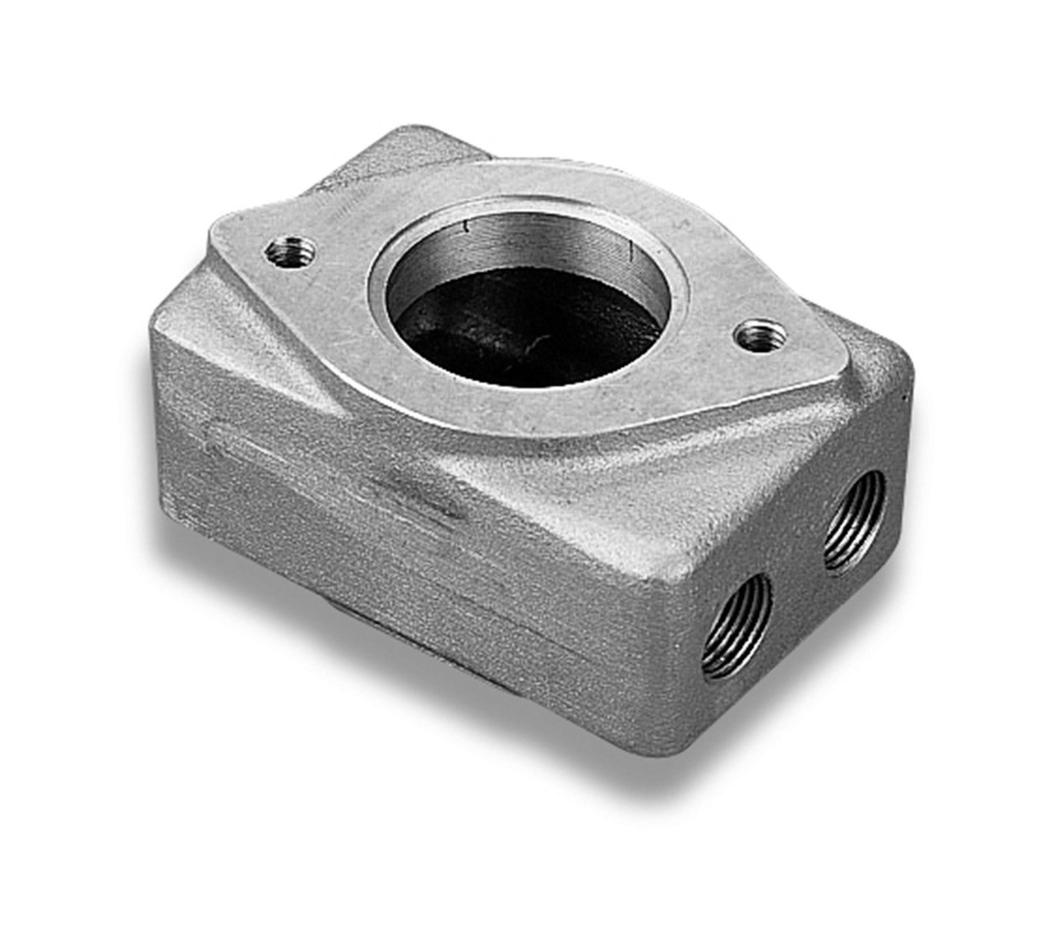 Foto de Carcasa del termostato del refrigerante del motor Supercharger Remote para Chevrolet Marca WEIAND Nmero de Parte 7134WIN