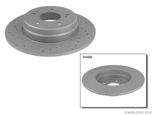 Foto de Rotor del Disco de freno para Mercedes-Benz Marca Zimmermann N�mero de Parte W0133-1617244