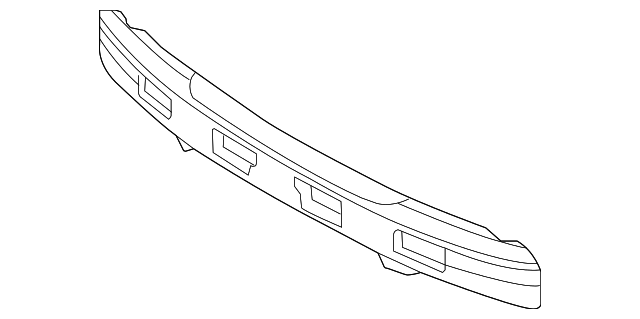 Foto de Absorbedor de impacto de gomaespuma del parachoque para Hyundai Sonata 2004 2005  ORIGINAL parte# 86520-3D100