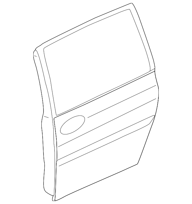 Foto de Carcasa de puerta para Kia Sedona 2002 2003 2004 2005  ORIGINAL parte# 0K54B-72020D